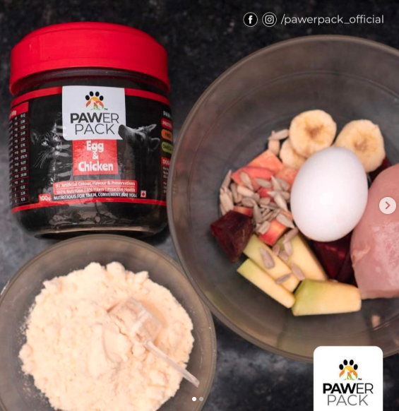 PawerPack Protein Calcium Multivitamins & Omega Supplement, 100g