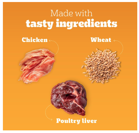 Pedigree Tasty Jerky Dog Treat, Chicken Flavour, 70 g x 12, Jerky-Style Treats for Bonding, Low-Fat and Rich-Protein* Dog Treat