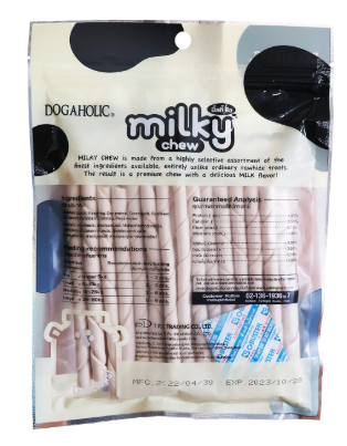 Dogaholic All Life Stages Milky Chews Sticks Dog Treat (30 Pieces)