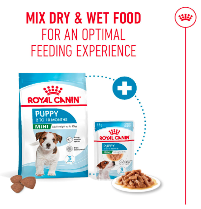 Royal Canin Mini Puppy Food, Dry Food, Supports Complex Natural Defence & digestive health, Supports Immune System, 800 Grams