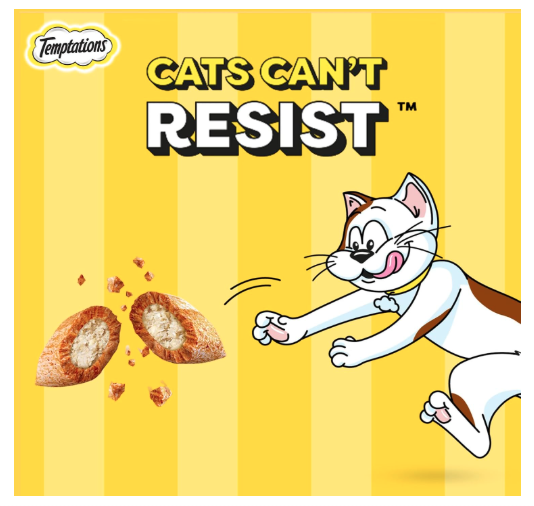 Temptations Crunchy Cat Treats, Seafood Medley Flavour, 85 g, Goodness of Protein, Vitamins & Minerals, Soft Inside Crunchy Outside, Adult, Chunk