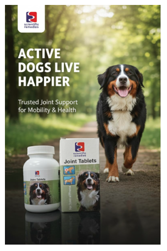 SR Joint Supplement for Hip dysplasia and Joint Support for Dogs