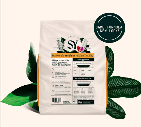 Sustainably Yours, Natural Large Grain Multi-Cat Litter, 5.9 Kg