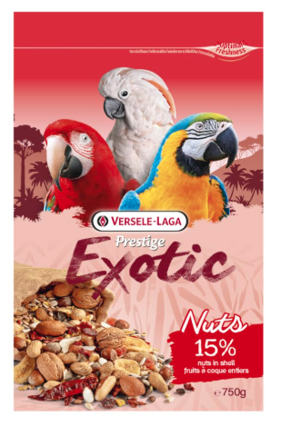 Versele Laga Premium Exotic Nut, Seeds, Grain Mix Treat for Parrots 750gm