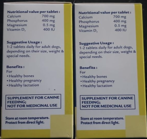 Canitone Tablets - to Support Bone Health in Adult Pets- Pack of 2