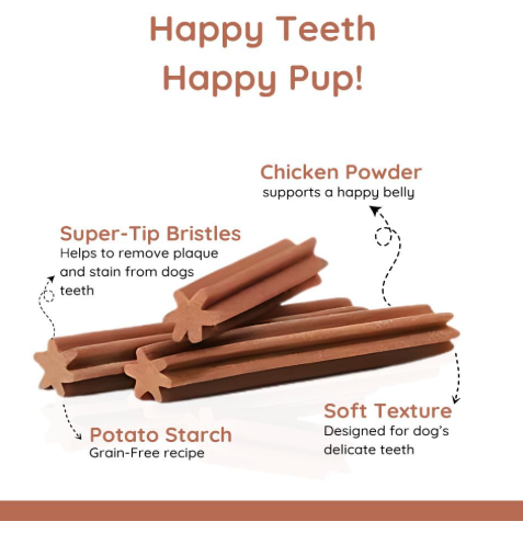Wag in Joy Chicken Bar Treats for Dogs | Non Veg | Grain Free, Soft Daily Treats for Healthy Teeth | 150 gm