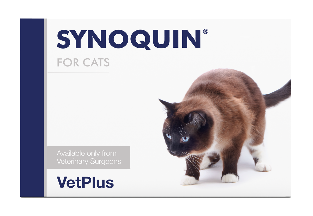 Vetplus Synoquin Cat, Nutraceutical Supplement, 30 Tablets