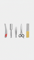 Stainless Steel Grooming Kit with Precision Tools