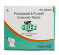 FELI-D Dewormer Tablets for Cats (Strip of 4 Tablets)