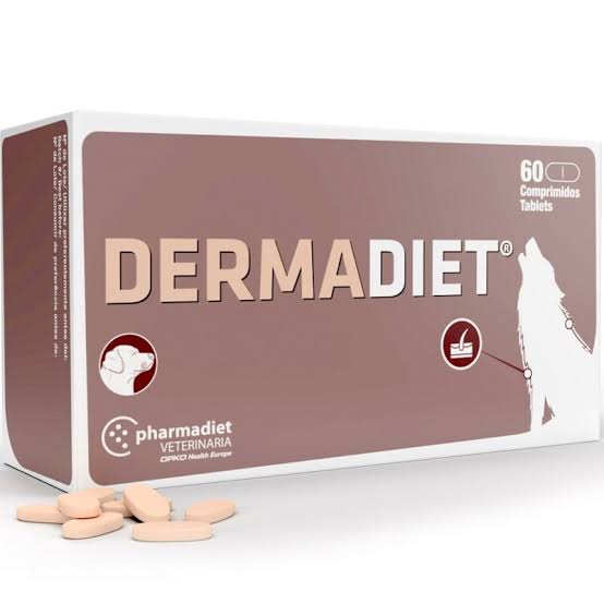 Dermadiet, Skin & Coat Supplement for Dogs (60 Tablets)