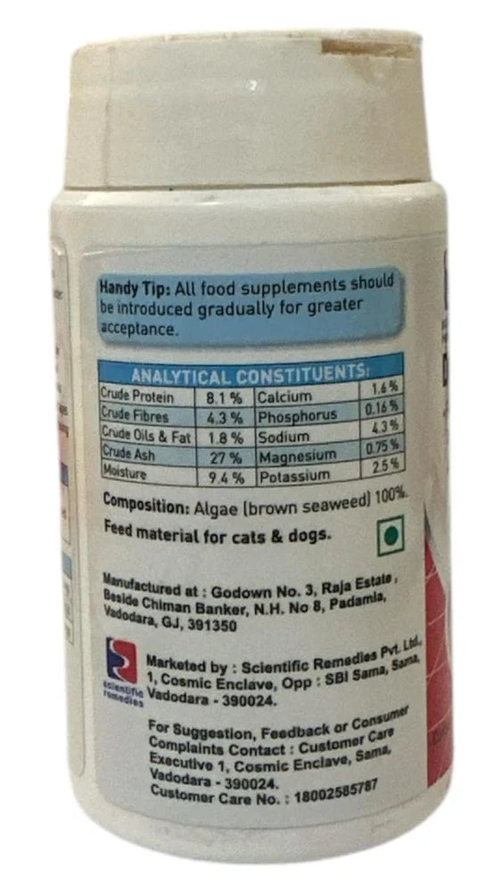 Scientific Remedies Dental Powder, For Cats & Dogs (75g)